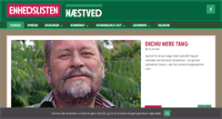 Desktop Screenshot of naestved.enhedslisten.dk