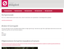 Tablet Screenshot of blaagaard.enhedslisten.dk
