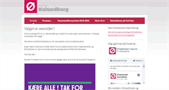 Desktop Screenshot of kalundborg.enhedslisten.dk