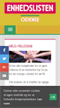 Mobile Screenshot of odense.enhedslisten.dk