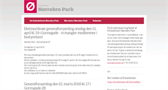 Desktop Screenshot of noerrebropark.enhedslisten.dk