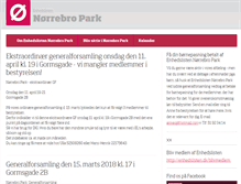 Tablet Screenshot of noerrebropark.enhedslisten.dk