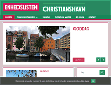 Tablet Screenshot of christianshavn.enhedslisten.dk