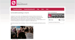 Desktop Screenshot of nordvest.enhedslisten.dk
